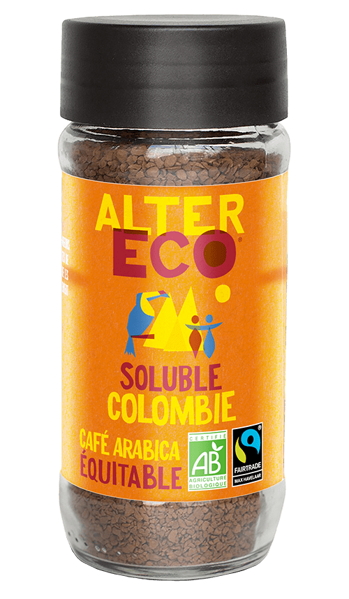 Café instantané soluble de Colombie - AlterEco