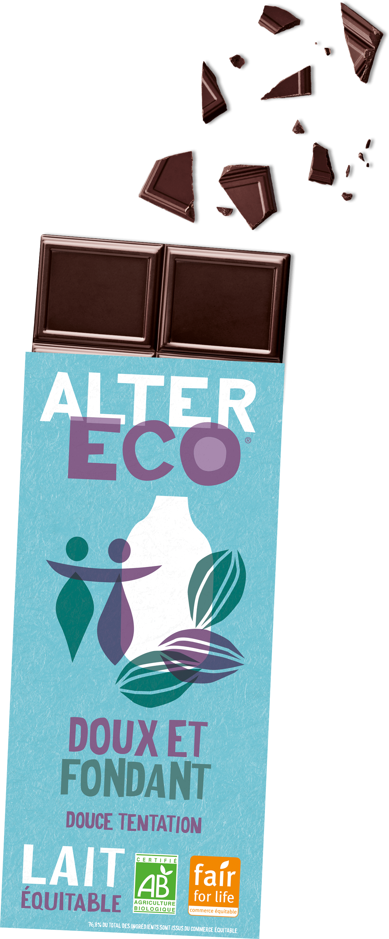 Chocolat au lait doux & fondant - AlterEco