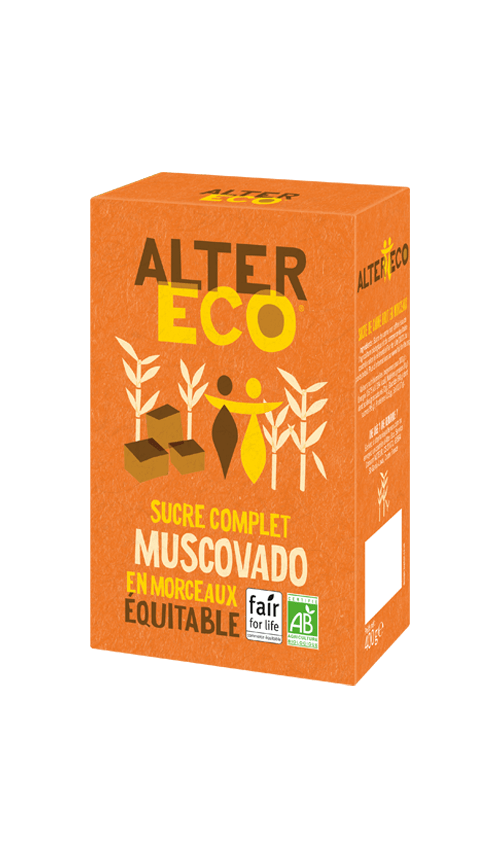 Sucre complet Mascobado/Muscovado - Actibio