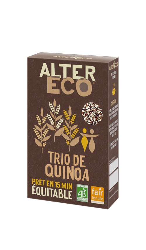 Trio de quinoa bio surgelé Picard